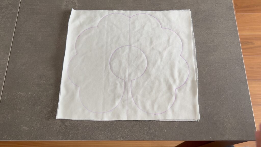 360度スタイ　型紙写し完了